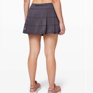 BUNDLE Two Lululemon Pace Rival Skirt Moonwalk Luxtreme Tennis Skirt Skort